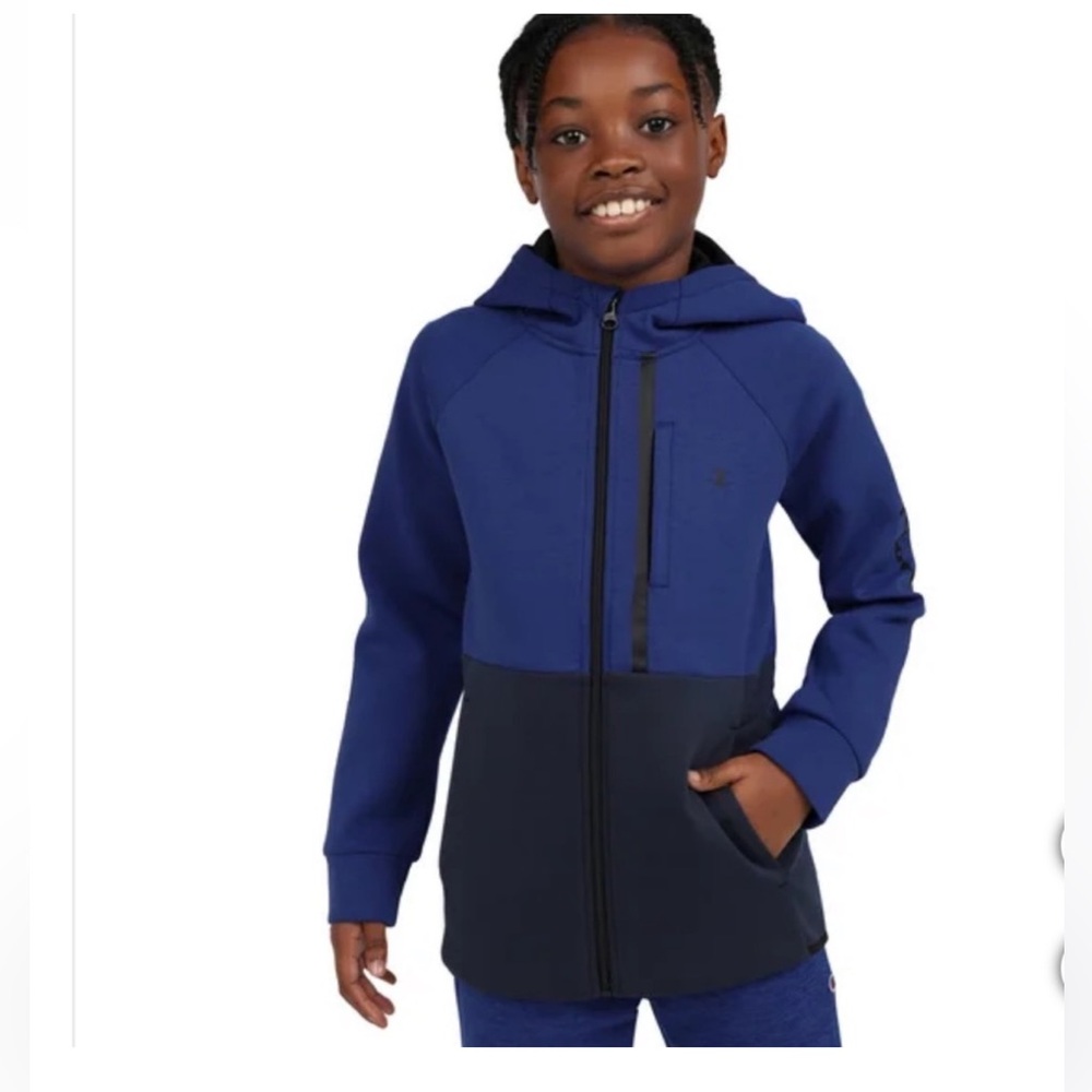 NWT. Champion Youth Full Zip Hoodie. Size L 14/16
